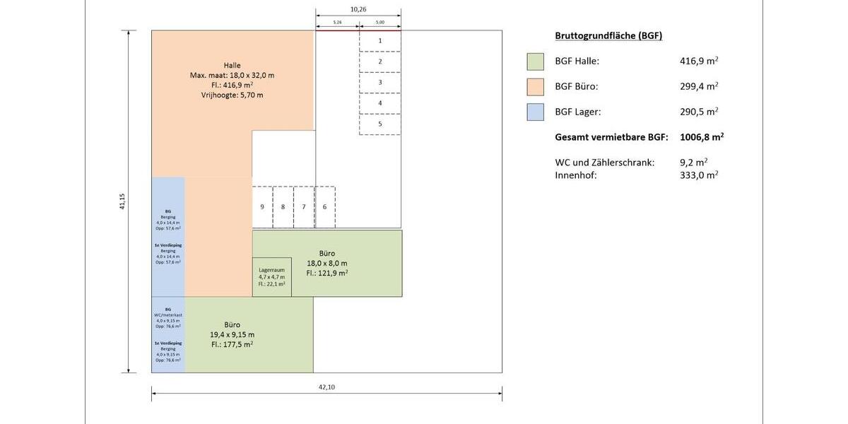 Gewerbeobjekt Gangelt - 100&euro; | Angebot:25122330