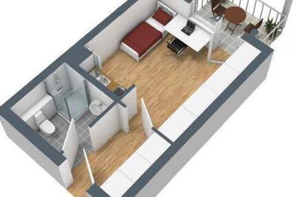 Wohnung Hof Christiansreuth - 1 Zimmer, 27 m&sup2;, 70.000&euro; | Angebot:26974914