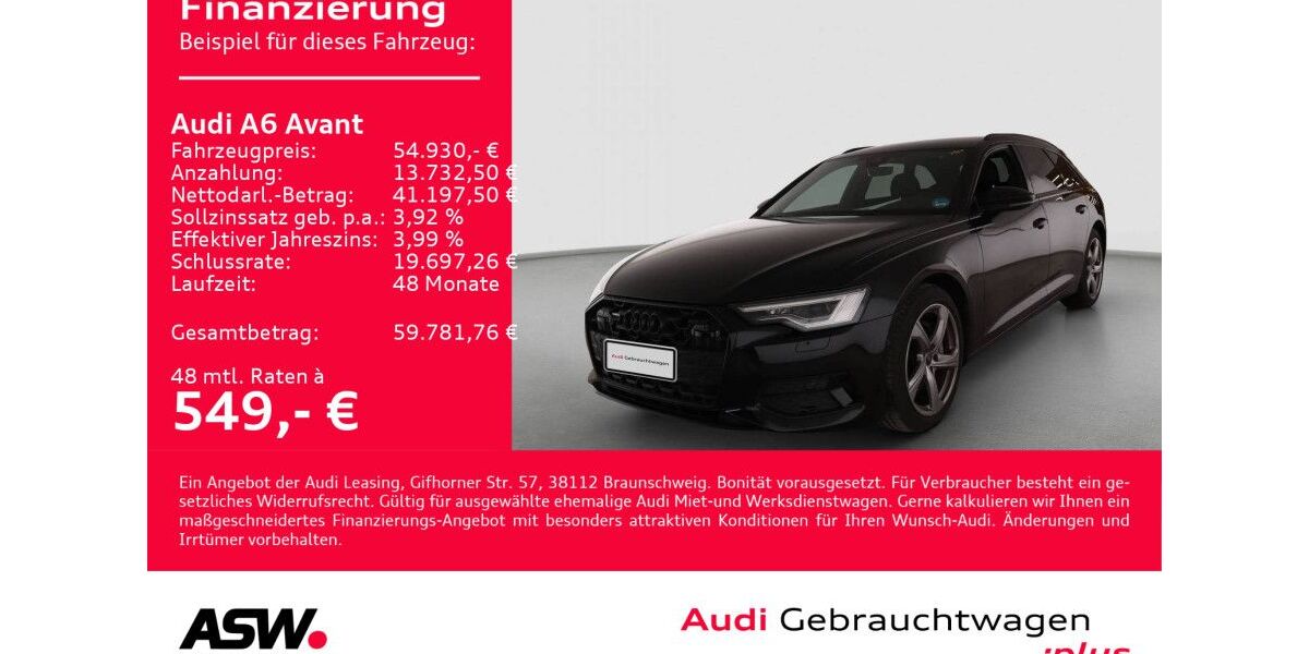 Audi A6 21.000 km 54.930 &euro; Heilbronn 74074