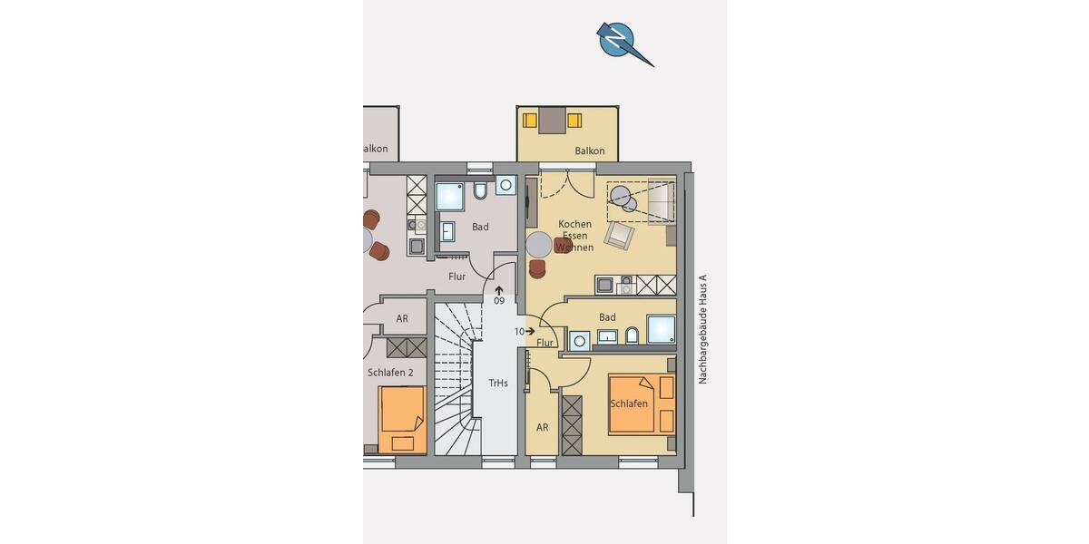 Etagenwohnung Pleinfeld Ramsberg - 2 Zimmer, 253.000&euro; | Angebot:26037797