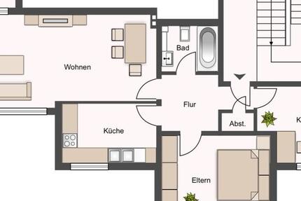 Wohnung Neumünster - 3 Zimmer, 65 m&sup2;, 690&euro; | Angebot:25270672