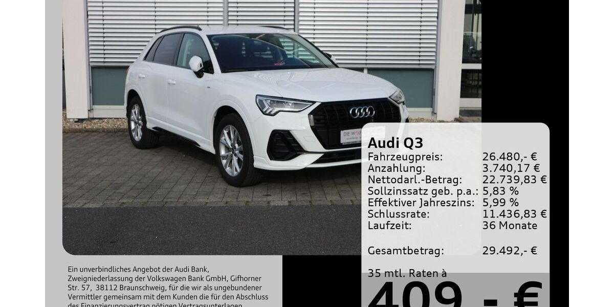 Audi Q3 92.769 km 23.880 &euro; Buergstadt 63927