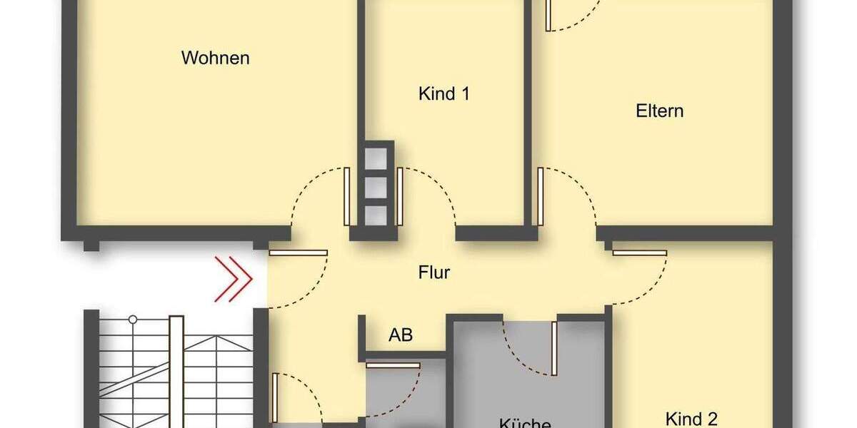 Etagenwohnung Rothenburg ob der Tauber Rothenburg - 4 Zimmer, 179.000&euro; | Angebot:26885866