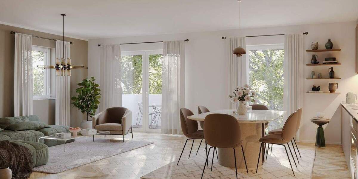 Terrassenwohnung Petershagen/Eggersdorf Mitte - 3 Zimmer, 67 m&sup2;, 298.950&euro; | Angebot:25669782
