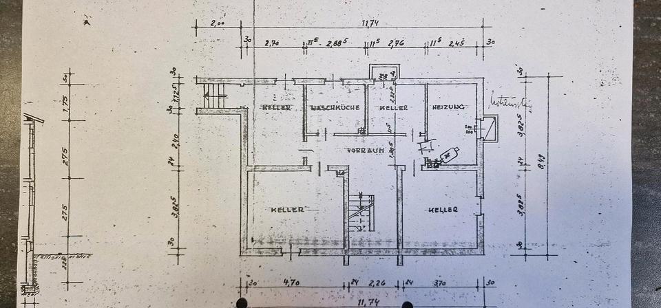 Zweifamilienhaus, 158 qm Wohnfläche, 734 qm Grund, provisionsfrei