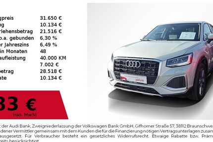 Audi Q2 10.100 km 31.650 &euro; Lauf an der Pegnitz 91207