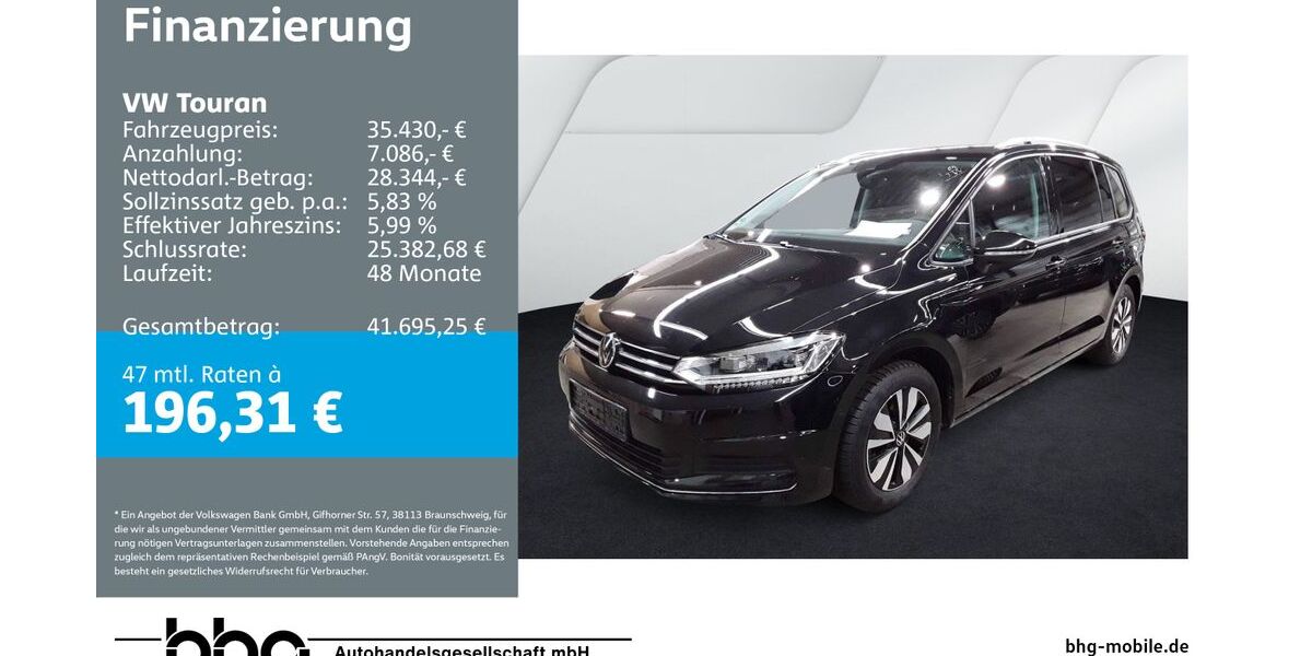 VW Touran 28.423 km 33.960 &euro; Reutlingen 72770