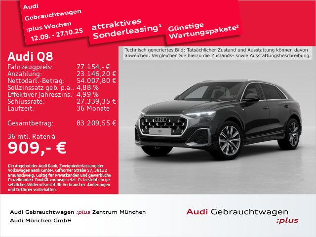 Audi Q8 4.569 km 77.154 € Eching 85386