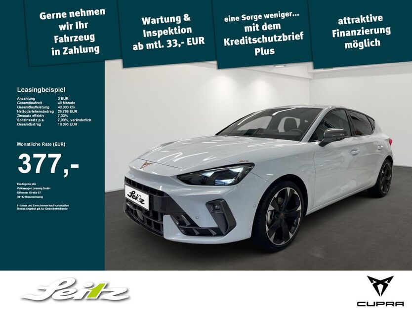 Cupra Leon 27.740 km 29.299 € Kempten 87437