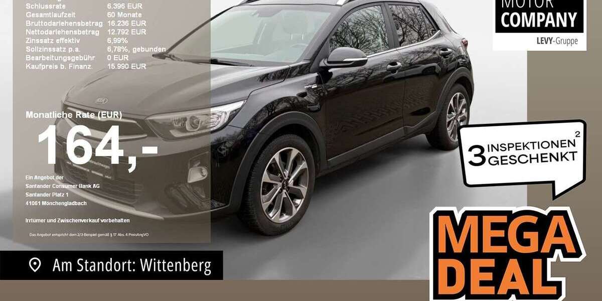 Kia Stonic 62.500 km 15.990 &euro; Wittenberg Lutherstadt 06886