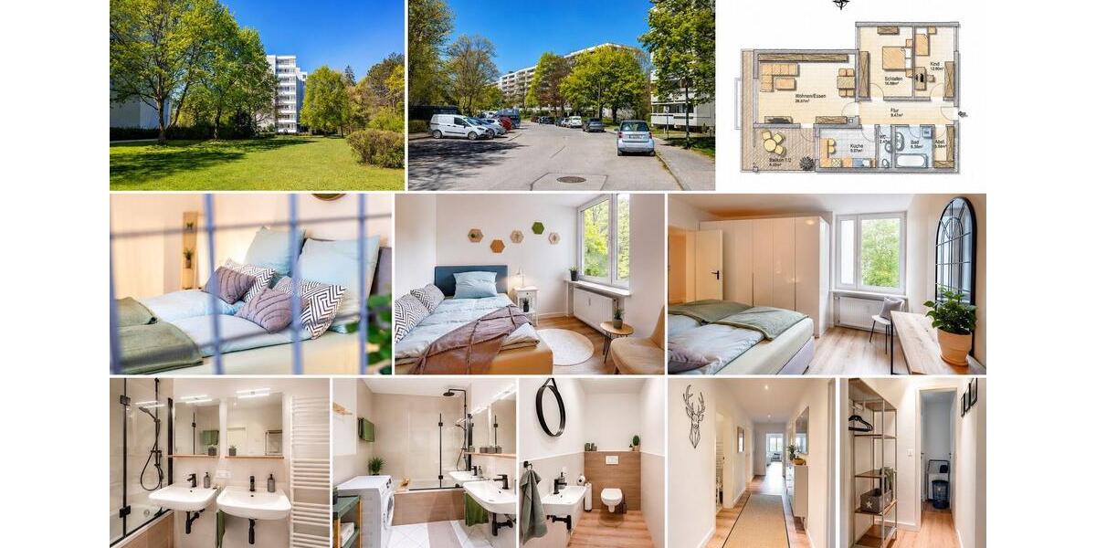 Etagenwohnung Unterhaching - 3 Zimmer, 97 m&sup2;, 645.000&euro; | Angebot:26845534