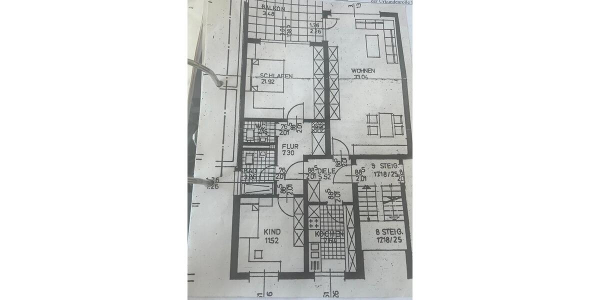 Etagenwohnung Hofgeismar - 3 Zimmer, 93 m&sup2;, 220.000&euro; | Angebot:26738095