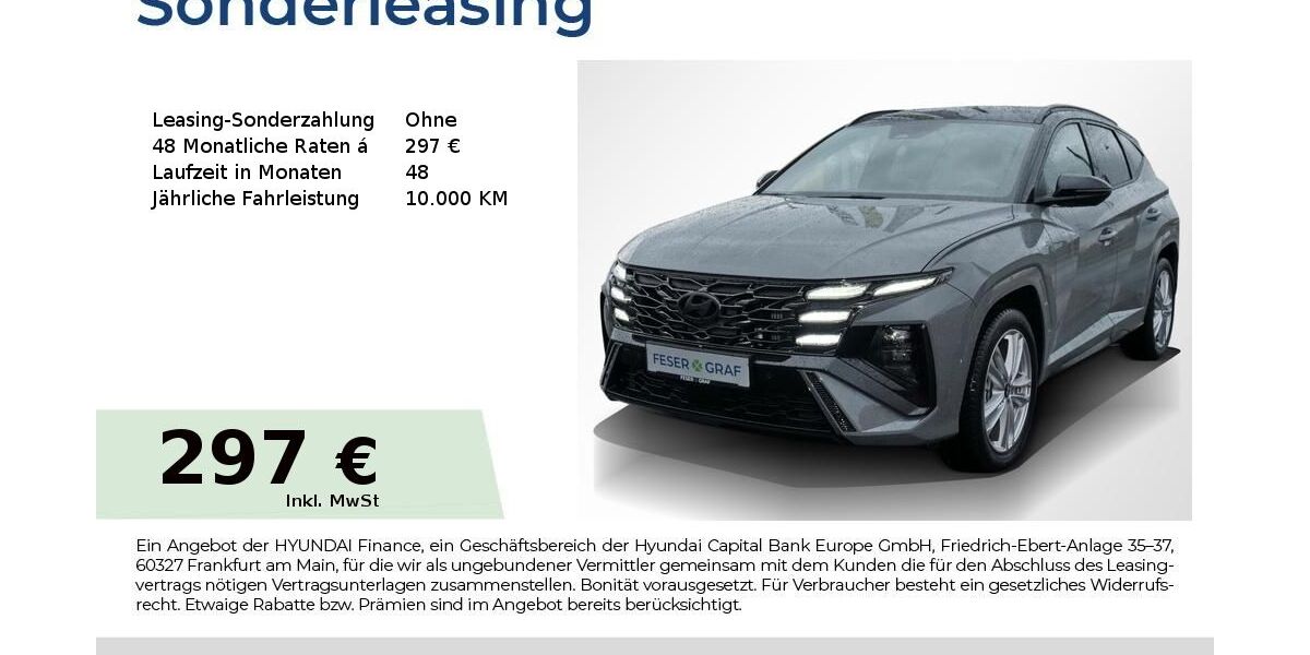 Hyundai TUCSON 2.500 km 33.450 &euro; Fürth 90763