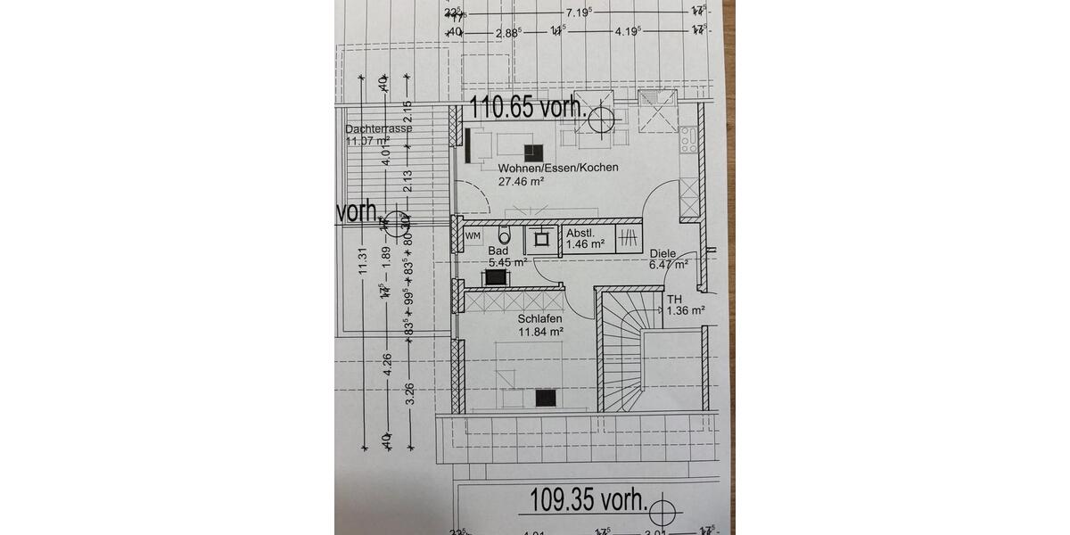 Dachgeschoßwohnung Bissendorf - 1 Zimmer, 60 m&sup2;, 900&euro; | Angebot:25402851