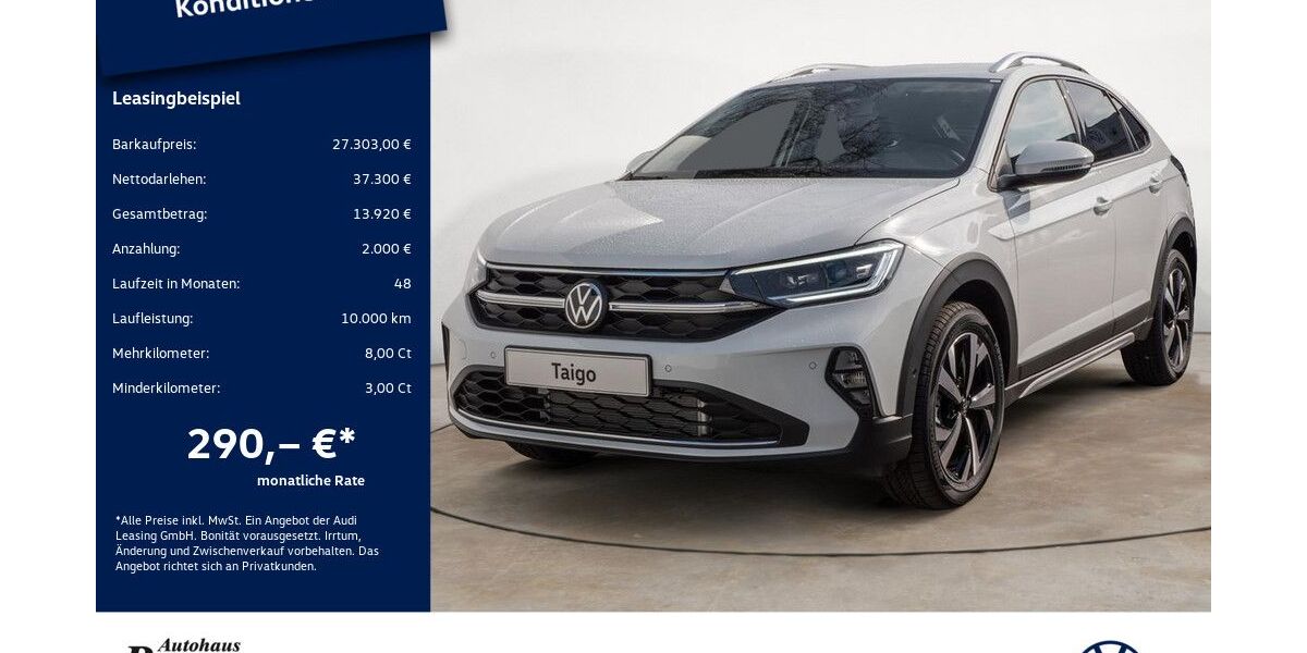 VW Taigo 5.000 km 27.303 &euro; Potsdam 14482