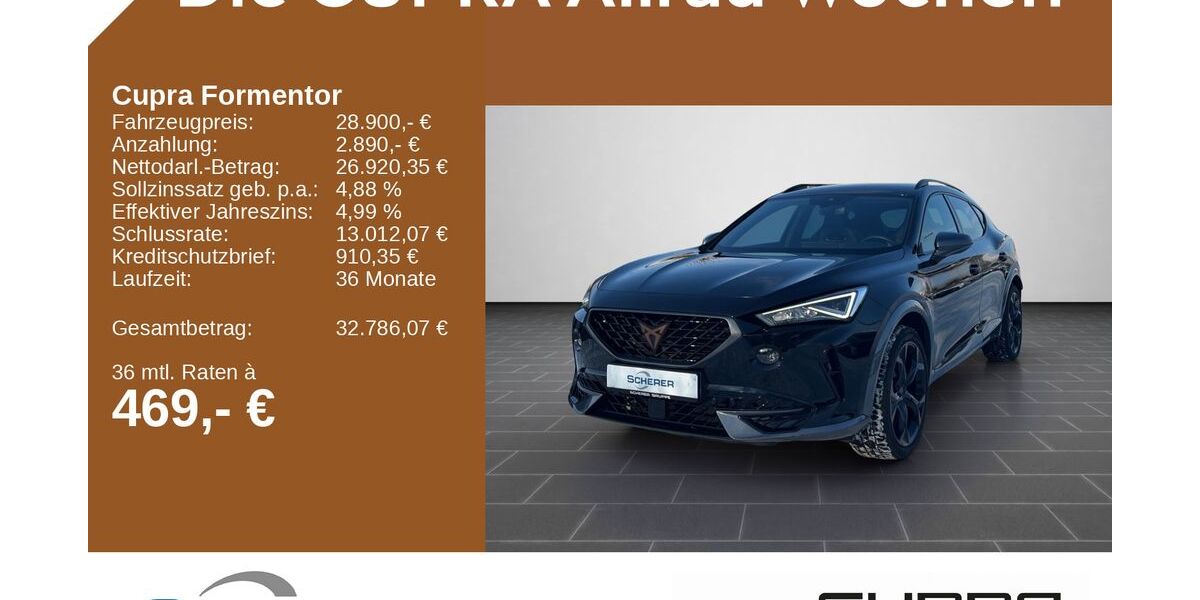 Cupra Formentor 63.048 km 28.900 &euro; Mainz 55129
