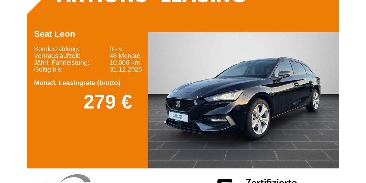 Seat Leon 26.876 km 26.390 &euro; Bingen / Rhein 55411