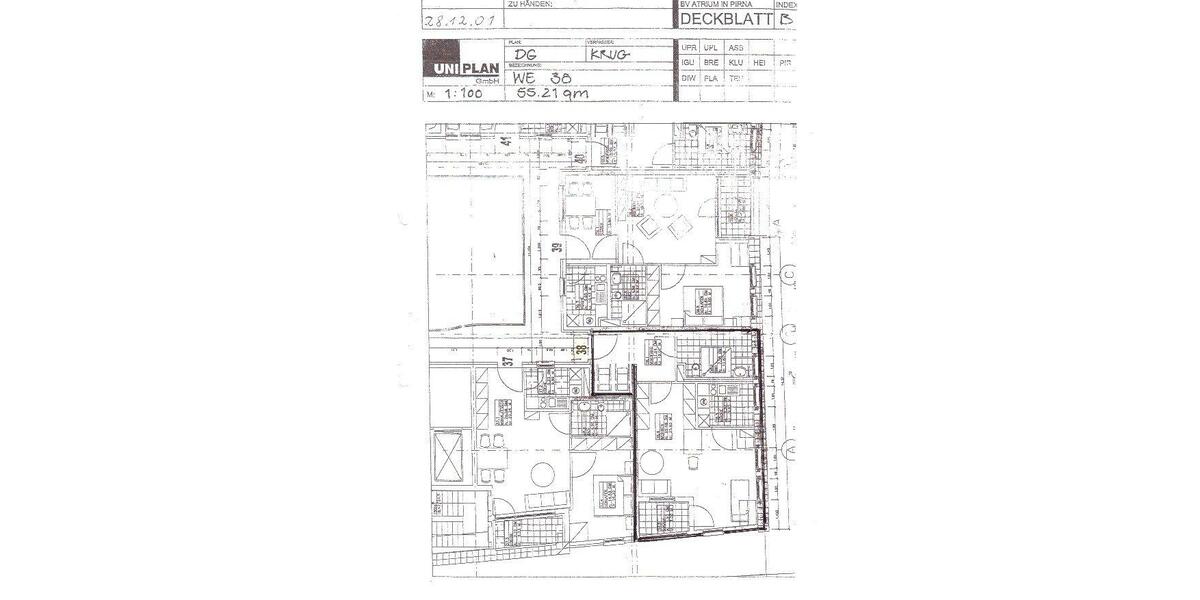 Dachgeschoßwohnung Pirna - 1 Zimmer, 55 m&sup2;, 130.000&euro; | Angebot:26049472