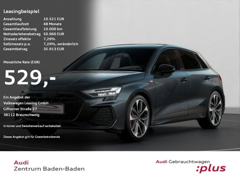 Audi A3 10.454 km 42.890 € Baden Baden 76532