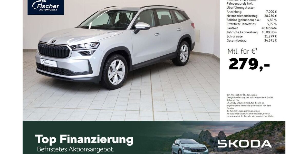 Skoda Kodiaq 7.457 km 35.780 &euro; Amberg 92224