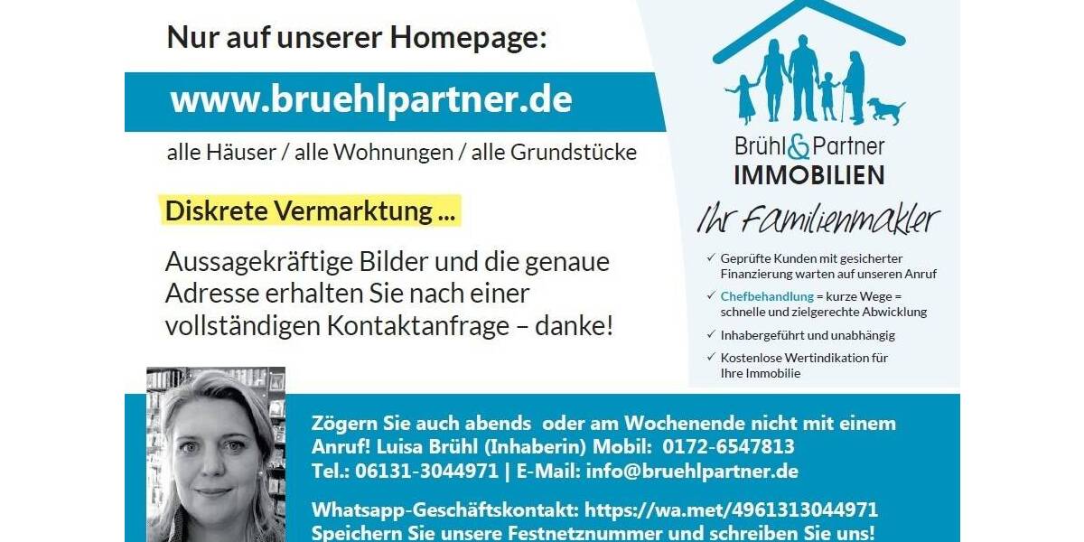 Reihenmittelhaus Kostheim Mainz-Kostheim - 3 Zimmer, 81 m&sup2;, 359.000&euro; | Angebot:23982810