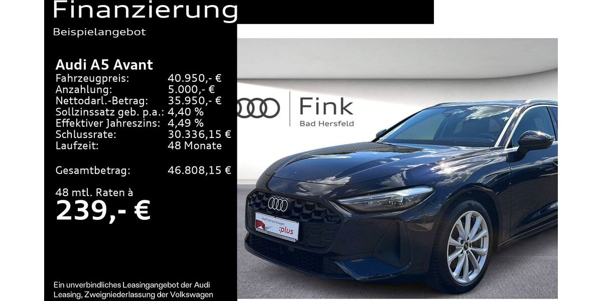 Audi A5 21.290 km 40.950 &euro; Bad Hersfeld 36251