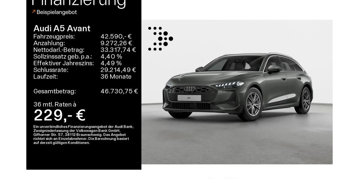 Audi A5 20.729 km 42.590 &euro; Schweinfurt 97424