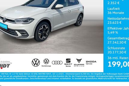 VW Polo 8.206 km 24.975 &euro; Bernsdorf 09337