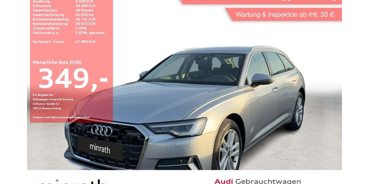 Audi A6 2.176 km 47.980 &euro; Moers-Hülsdonk 47441