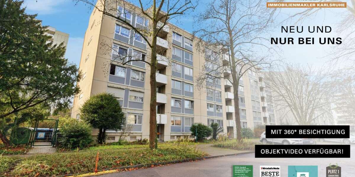 Wohnung zum Kaufen in Karlsruhe 270.000 € 76 m² 3 zimmer