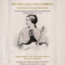 Mit dem Cello nach Sibirien 21.02.2026 Palais Bellevue