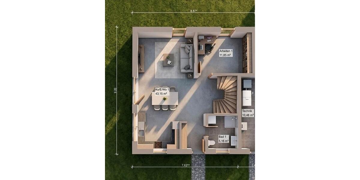 Doppelhaushälfte Marburg Cappel - 5 Zimmer, 111 m&sup2;, 425.000&euro; | Angebot:26926548