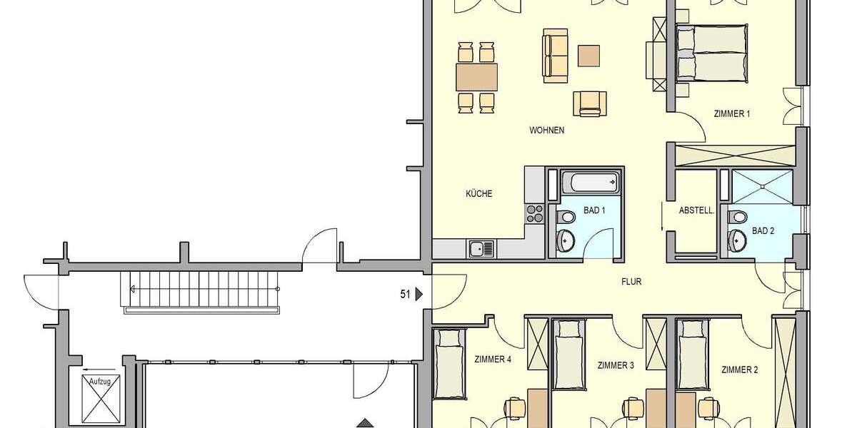 Wohnung zum Mieten in Weinböhla 1.563 € 133 m² 5 zimmer