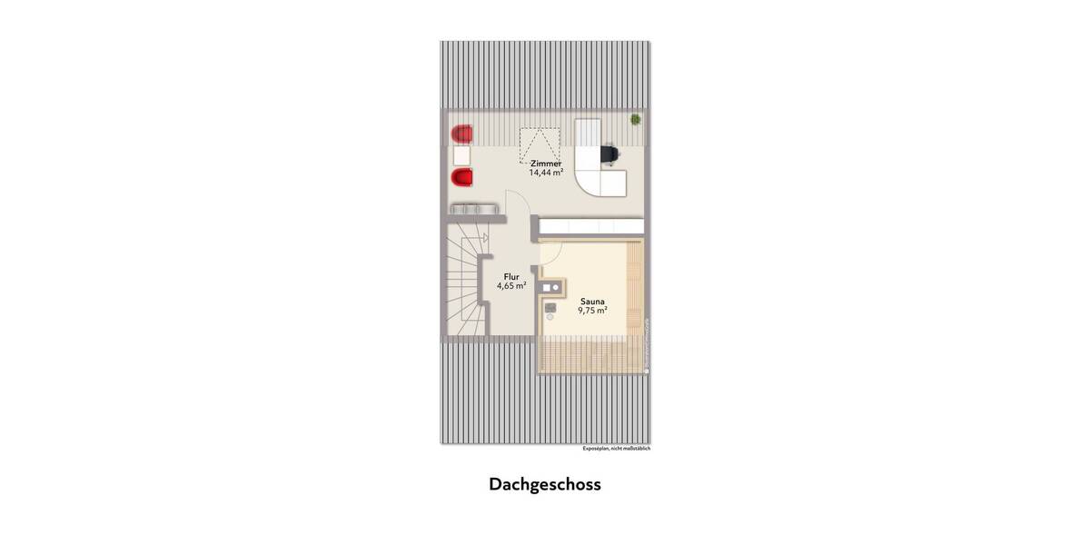 Reihenmittelhaus Kaufering - 6 Zimmer, 140 m&sup2;, 520.000&euro; | Angebot:25927118