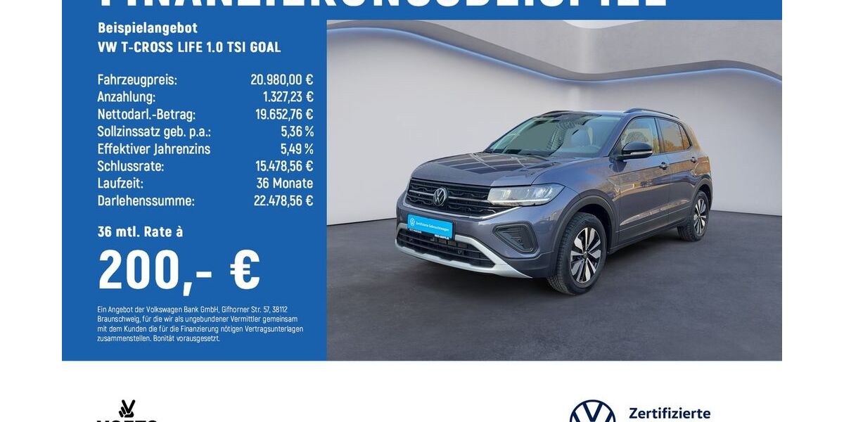 VW T-Cross 16.890 km 20.980 &euro; Magdeburg 39116