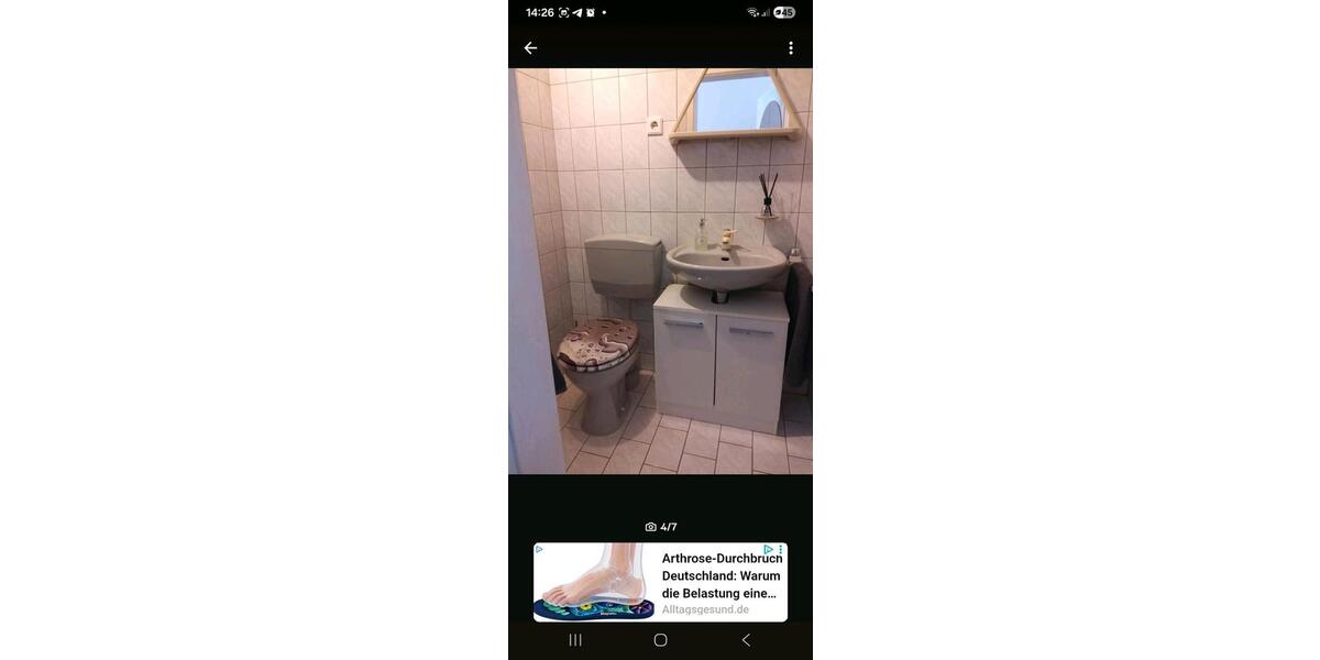 Erdgeschoßwohnung Gießen Wieseck - 1 Zimmer, 20 m&sup2;, 398&euro; | Angebot:26223353