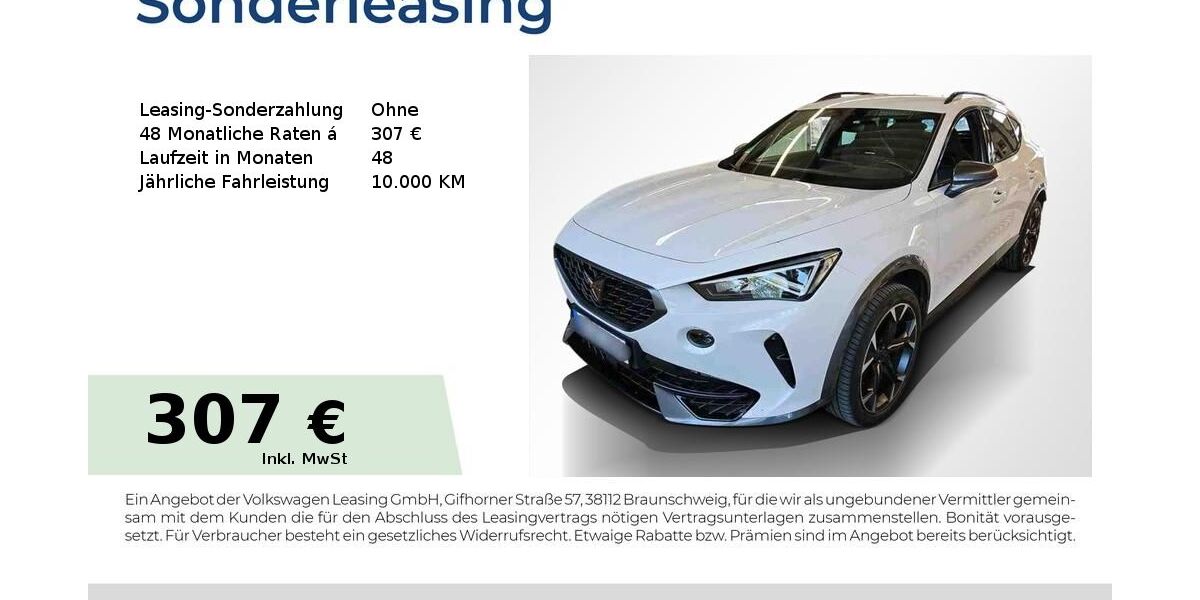 Cupra Formentor 22.000 km 26.740 &euro; Bernburg 06406