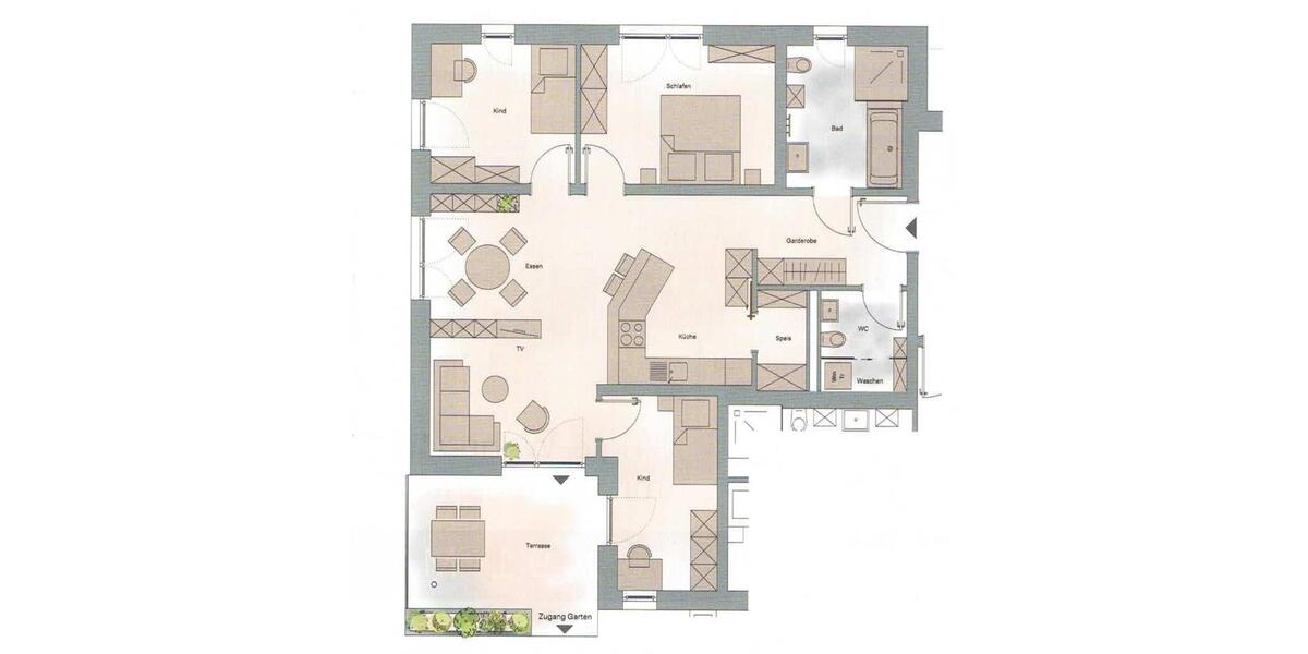 Erdgeschoßwohnung Krumbach (Schwaben) - 4 Zimmer, 102 m&sup2;, 1.304&euro; | Angebot:25406672