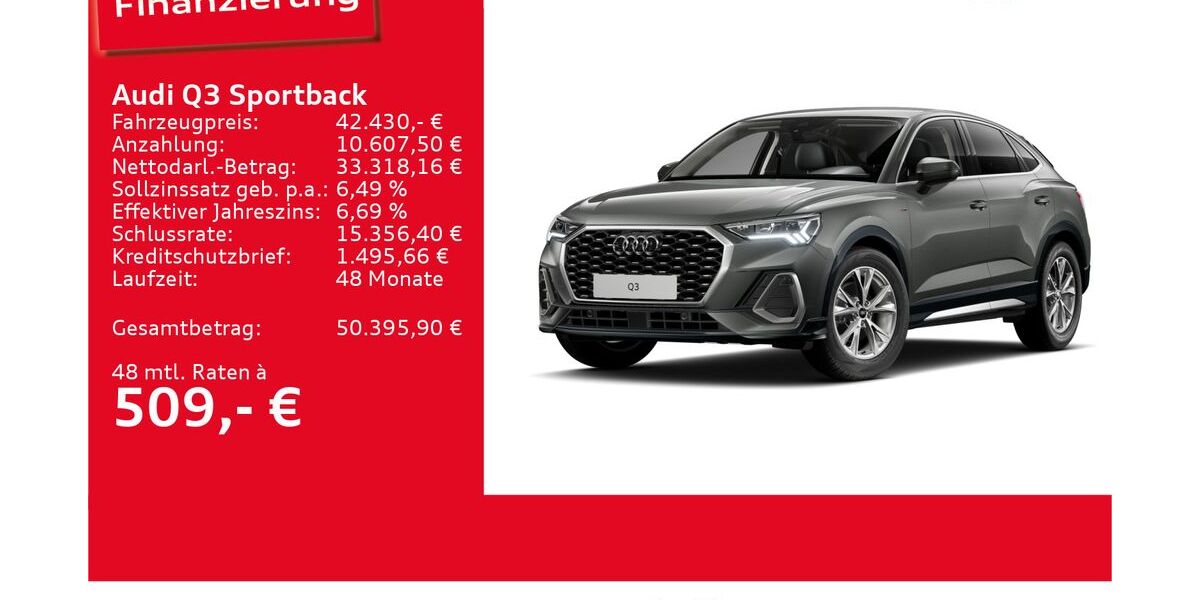 Audi Q3 7.463 km 42.430 &euro; Ulm 89073