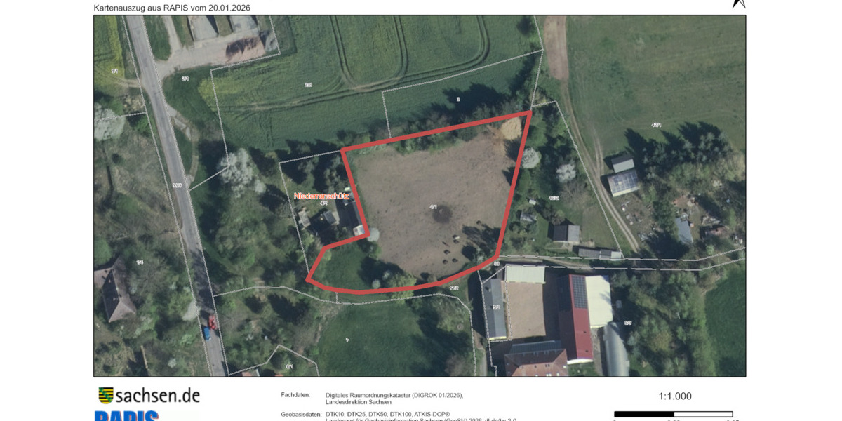 Grundstück Großweitzschen Niederranschütz - 99.900&euro; | Angebot:25673856