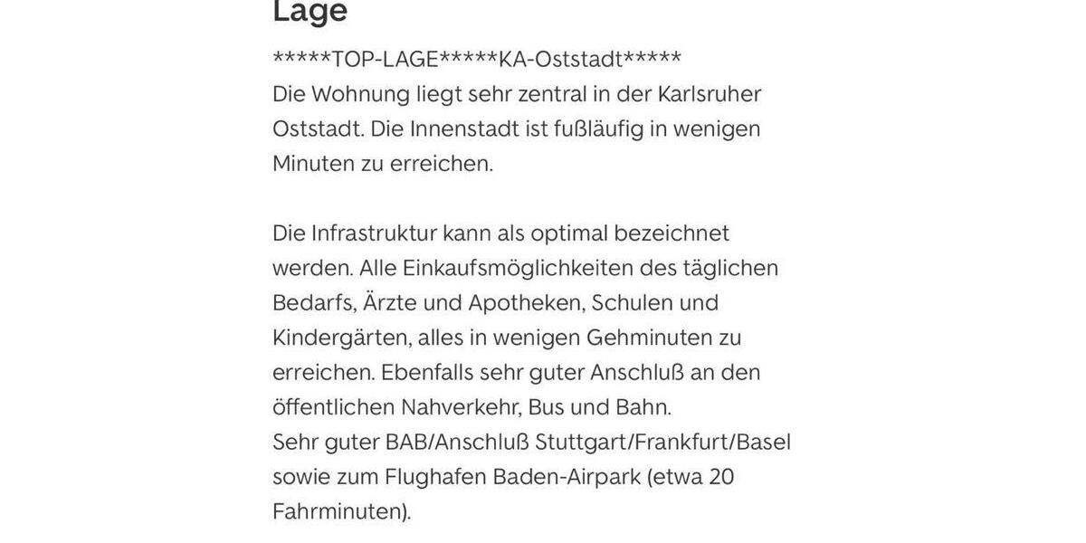 Etagenwohnung Karlsruhe Innenstadt-Ost - 2.5 Zimmer, 62 m&sup2;, 289.900&euro; | Angebot:27019414