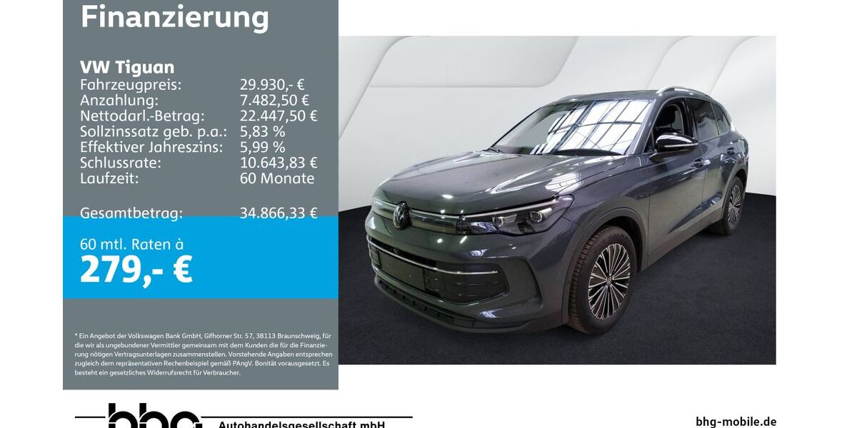 VW Tiguan 29.433 km 29.930 &euro; Kehl 77694