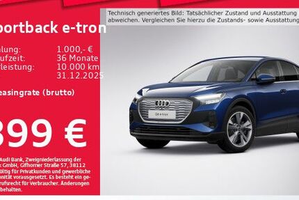 Audi Q4 e-tron 5.297 km 45.521 € Eching 85386