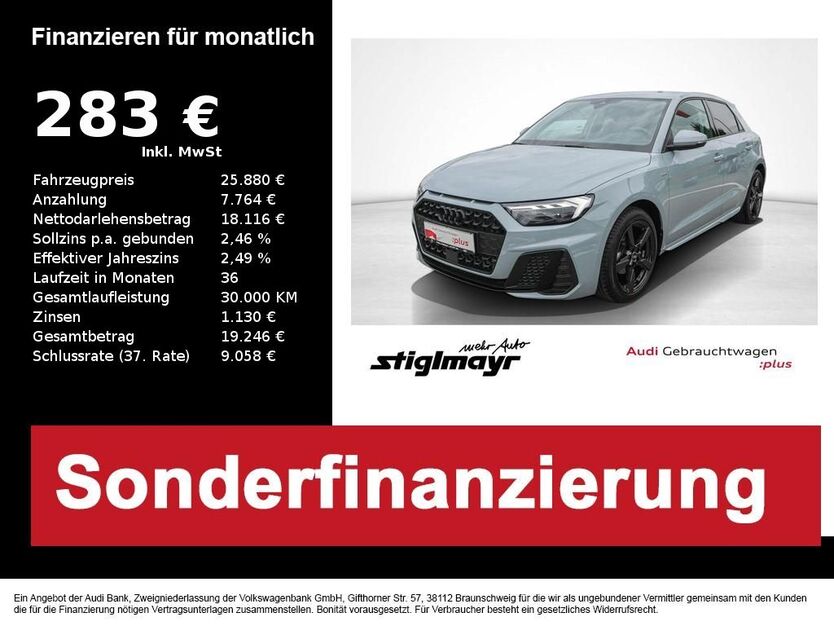Audi A1 3.837 km 25.880 € Pfaffenhofen 85276
