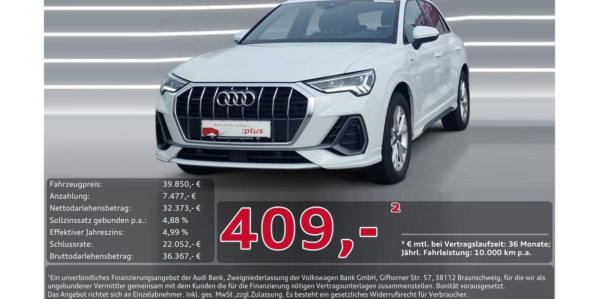 Audi Q3 20.745 km 39.850 &euro; Ingolstadt 85057