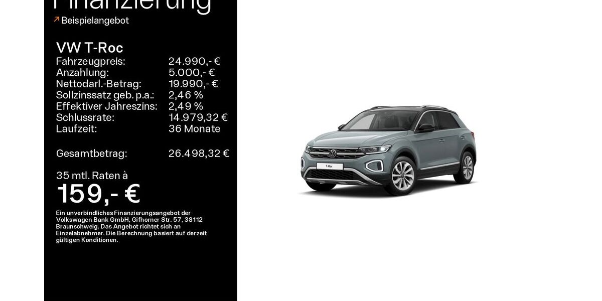 VW T-Roc 51.511 km 24.990 &euro; Bad Kissingen 97688