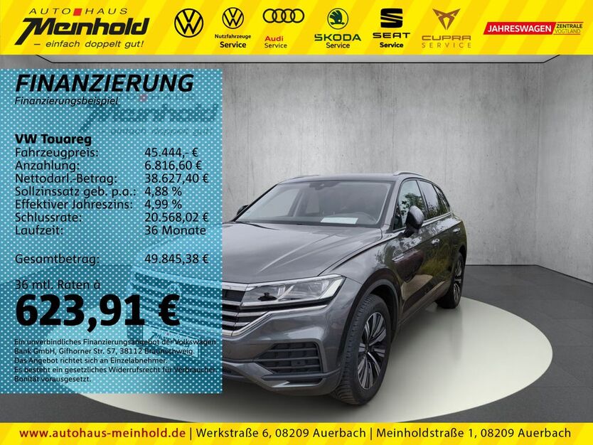 VW Touareg 43.100 km 45.444 € Auerbach/Rebesgrün 08209