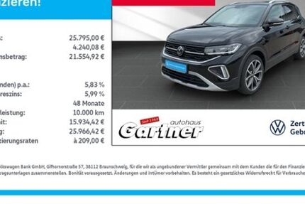 VW T-Cross 1.500 km 24.975 &euro; Eiselfing 83549