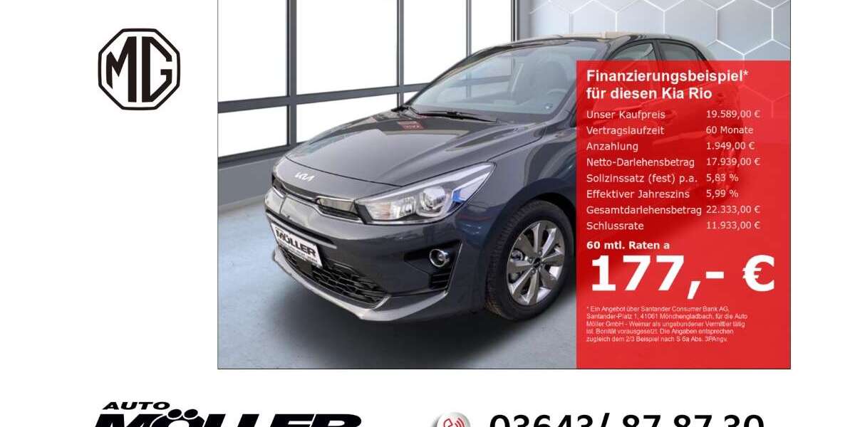 Kia Rio 21.499 km 18.990 &euro; Weimar 99425
