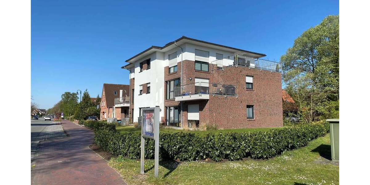 Etagenwohnung Großenkneten Kleine Greve - 3 Zimmer, 90 m&sup2;, 855&euro; | Angebot:27080990